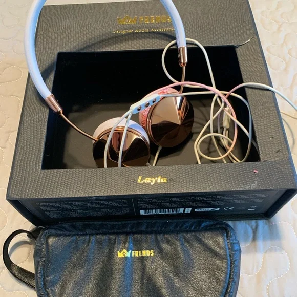 Frends Headphones Frends Rose Gold Layla Headphones Poshmark